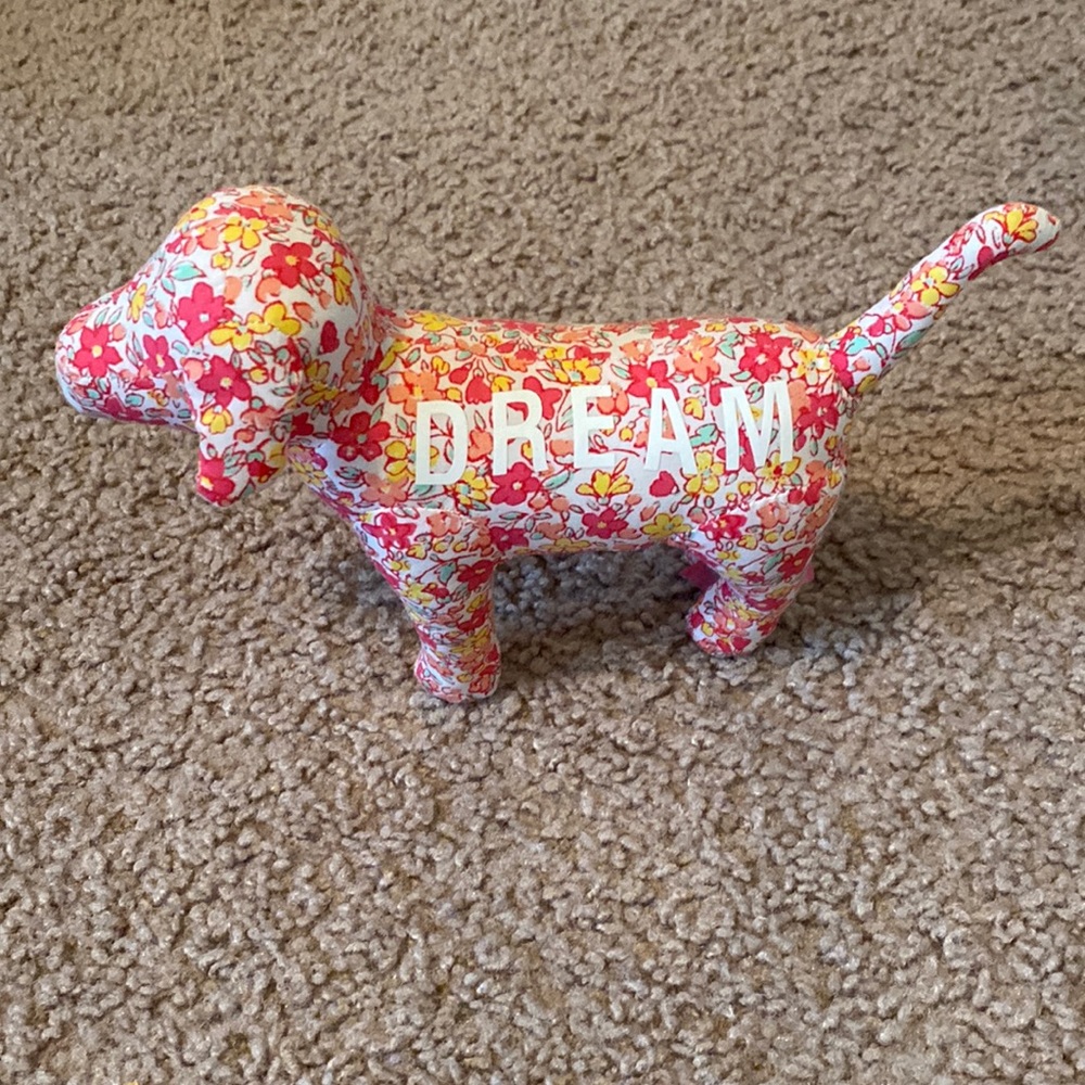 Floral Print VS Dog